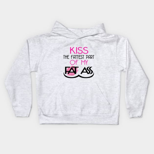 Kiss Kids Hoodie by Big Sexy Tees